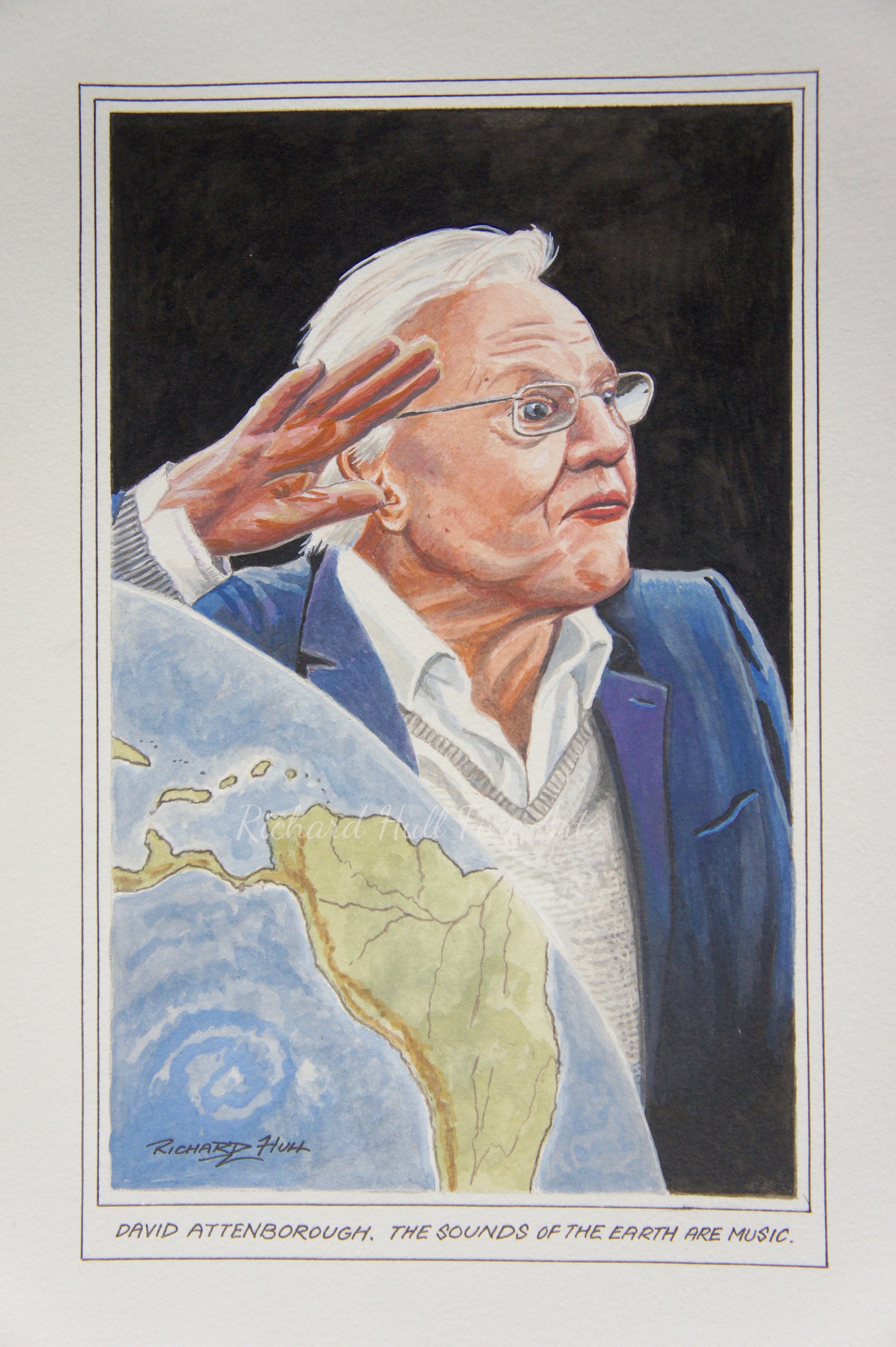 David Attenborough the Sounds of Earth Are Music Limited - Etsy
