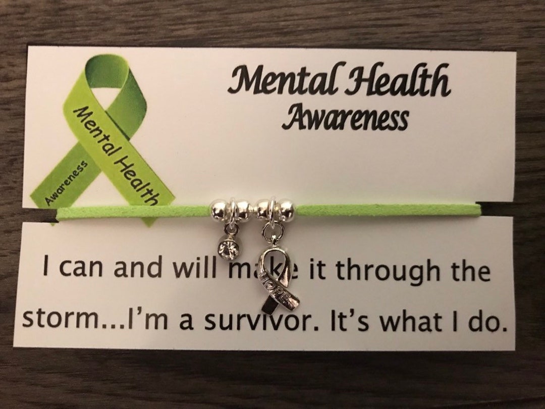 Mental Health Awareness Bracelet, Awareness Bracelet, Mental Health