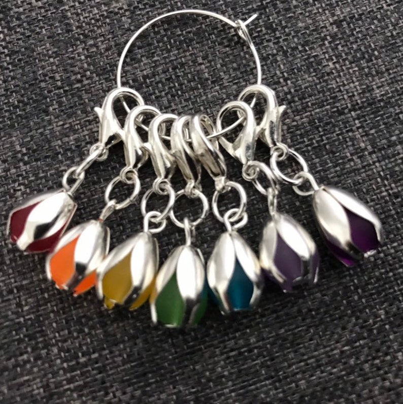 Stitch Markers Knitting Crochet Markers Progress Markers Etsy UK