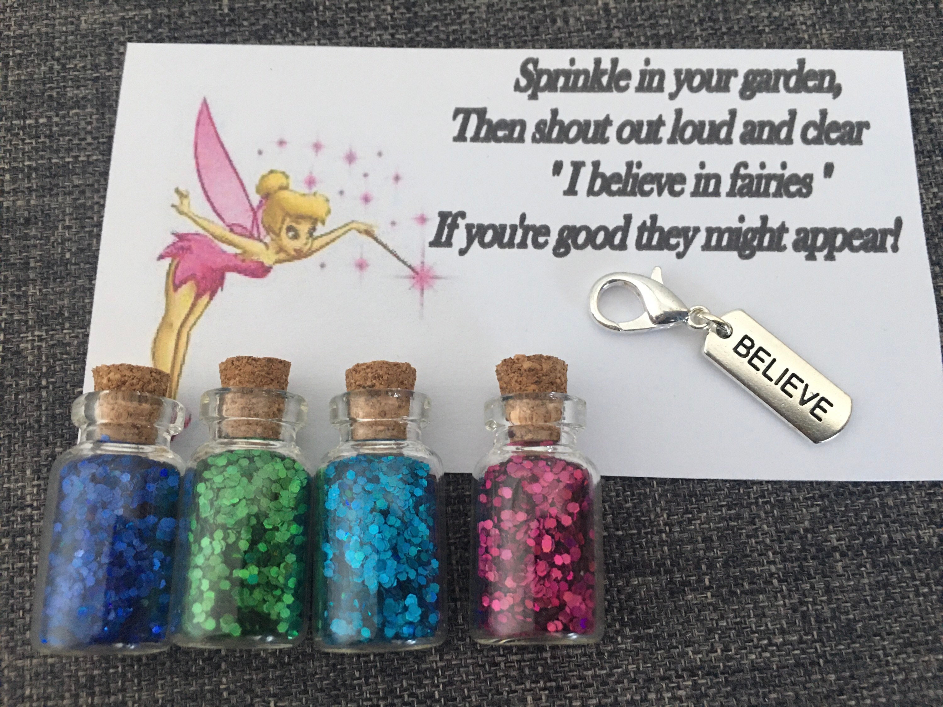 1 bag of Sparkly Fairy dust glitter for glass bottle vials pick