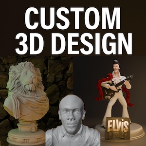 CUSTOM 3D Model Design - 3D Designing, 3D Rendering, 3D Models, 3D Modeler & 3D Modeling Service, stl, obj, Custom 3D File