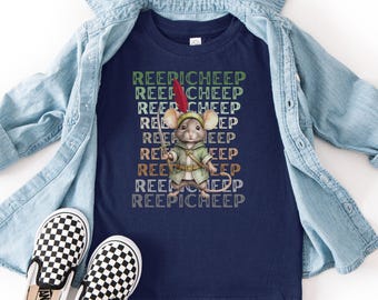 Reepicheep Toddler T-Shirt, CS Lewis Shirts for Kids, Chronicles of Narnia Merch, Aslan Voyage of Dawntreader Gift, Reepicheep Fan Lover Tee
