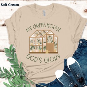 Christian Gardeners T-Shirt, Garden Green Thumb Gardener Gift, Gardening Plant Lover Shirt, Plant Lady Shirt, Botanical Bible Verse Tee