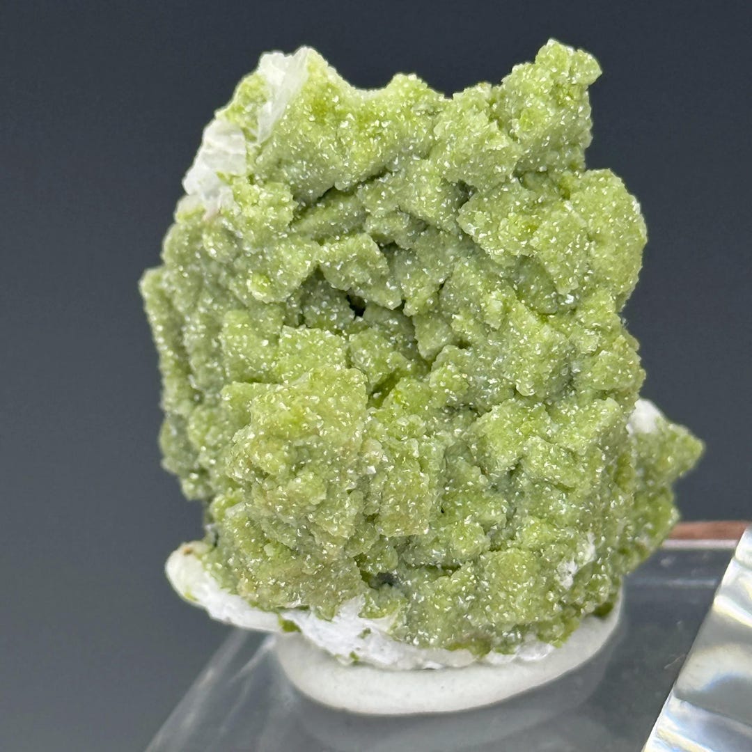 Calcite, Duftite, Tsumeb Mine, Oshikoto Region, Namibia