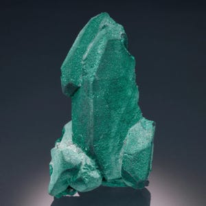 Malachit Pseudomorph, Azurit, Milpillas Mine, Cuitaca, Santa Mexico Muni., Sonora, Mexico