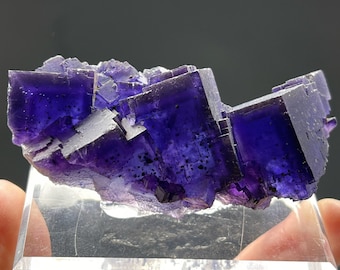 Fluorite, Minerva No. 1 Mine, Cave-In-Rock, Hardin County, Illinois