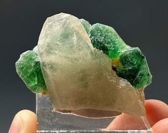 Fluorite and Quartz, Erongo Mountains, Karibib Constituency, Erongo Region, Namibia