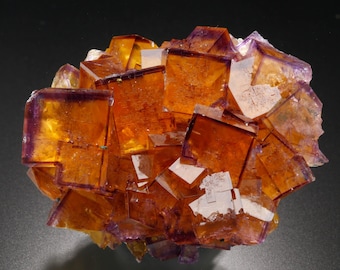 Fluorite, Bergmannisch Gluck Mine, Frohnau, Erzgebirgskreis, Saxony, Germany