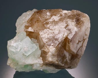 Scheelite, Fluorite, Dongshan Mine, Xianghualing Ore Field, Linwu Co., Chenzhou, Hunan, China