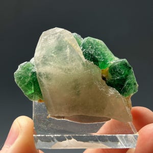 Fluorite and Quartz, Erongo Mountains, Karibib Constituency, Erongo Region, Namibia