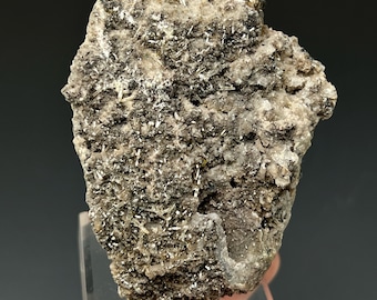 Mimetite on Quartz and Smithsonite, Tsumeb Mine, Tsumeb, Oshikoto Region, Namibia