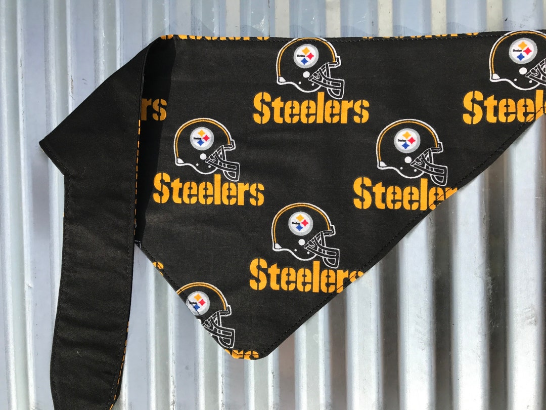 Pittsburgh Steelers Dog Bandana Etsy UK