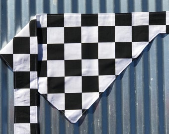 Checkered Flagge Hundehalstuch