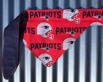 New England Patriots hundbandana