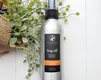 Natural Bug Spray, Insect & Mosquito Repellent