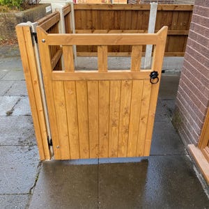 Made to Measure Timber Garden Gate – Cottage Style Pedestrian Gate Treated gate & posts