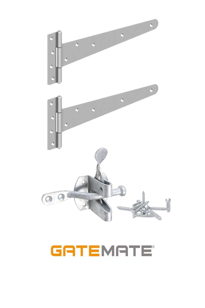 Made to Measure Timber Garden Gate – Cottage Style Pedestrian Gate Galv Gate Set