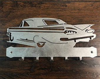 Hot Rod Gifts Gift Drag Racing Wall Hooks 1941 Willys Wooden Key Holder for wall Father/'s Day Handmade Wood