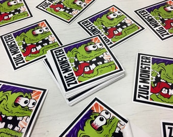 500 Custom Vinyl Stickers - Square