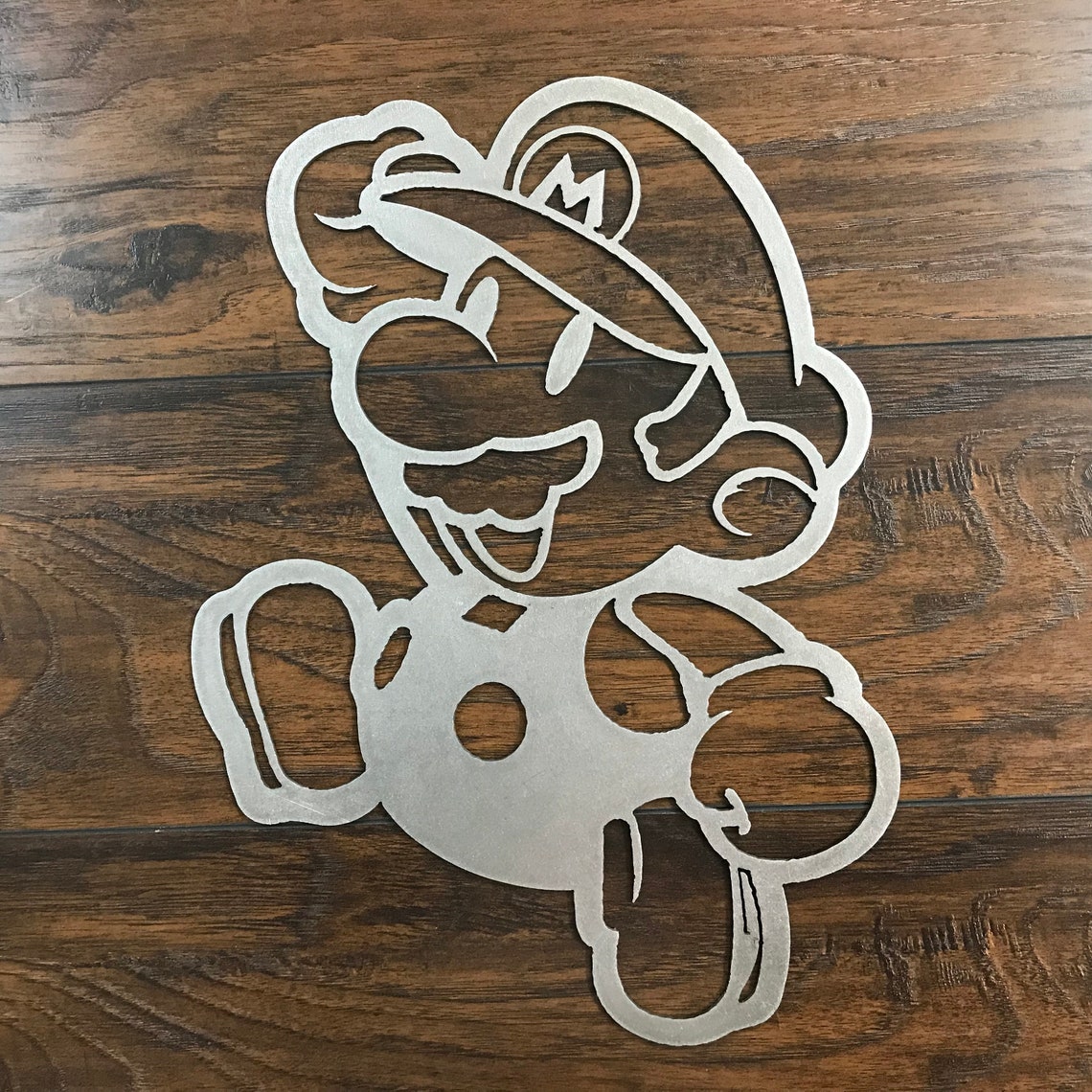 Super Mario Metal Wall Art Sign Etsy