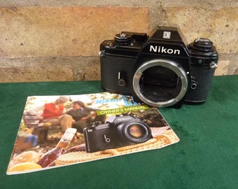 Nikon EM 35mm Film Camera From 1980s Image -high Quality 4000px
