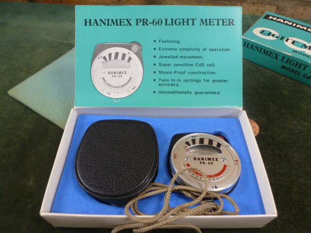 CELLULE POSEMÈTRE APPAREIL photo - HAMA Cds-2 - Avec pochette/étui EUR
