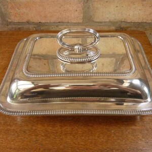 Vintage Mappin Webb Princes Plate Serving Tureen Entree Dish