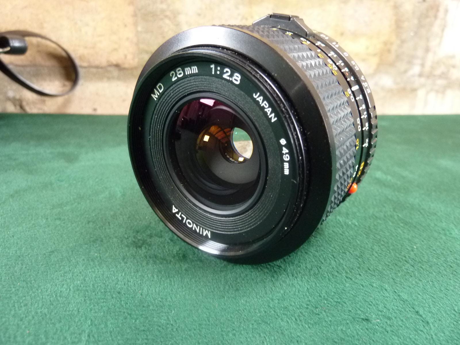 ミノルタ MD 1:2.8 28mm 広角レンズ ミノルタ MDマウント 良好な状態