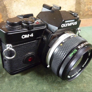 Nice Olympus OM4 35MM SLR Camera Zuiko 1.8 50mm Lens - Etsy
