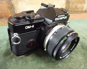 Olympus Om-4ti SLR Camera Zuiko 28mm F/2.8 Lens Film Tested and 