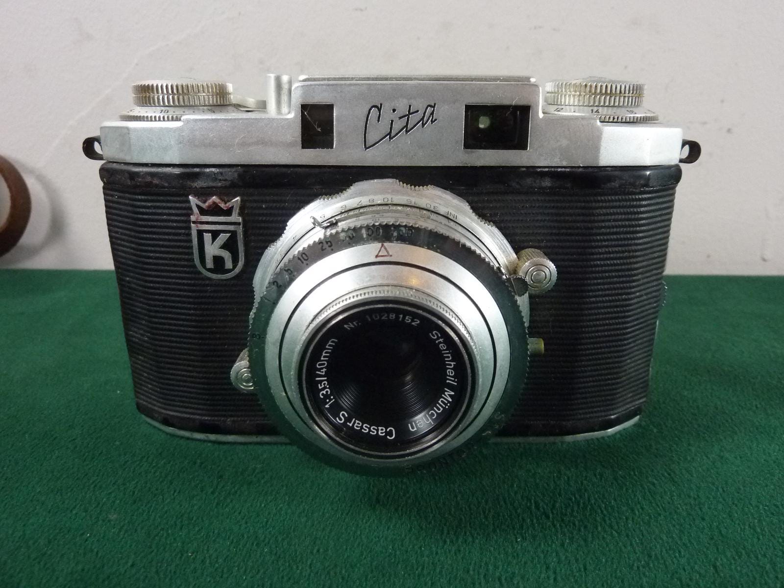 Vintage King Regula Cita Camera With Cassar 1:3.5 40mm Lens and