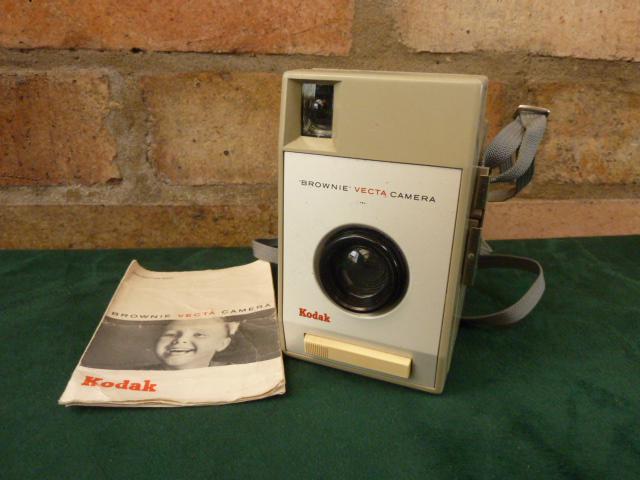 A Nice Vintage Kodak Brownie Vecta 127 Roll Film Camera With