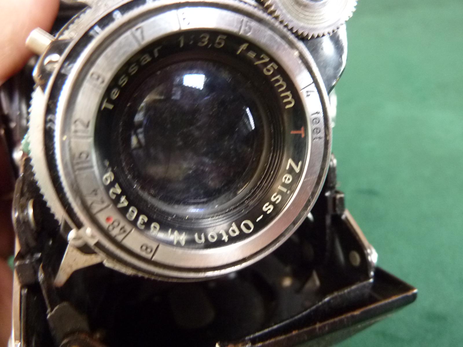 ヴィンテージ ツァイス スーパー イコンタ 531 カメラ テッサー 1:3.5