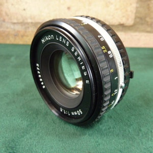Nice Nikon Series E Lens 1:1.8 50mm Pancake Lens Nikon AIS Mount