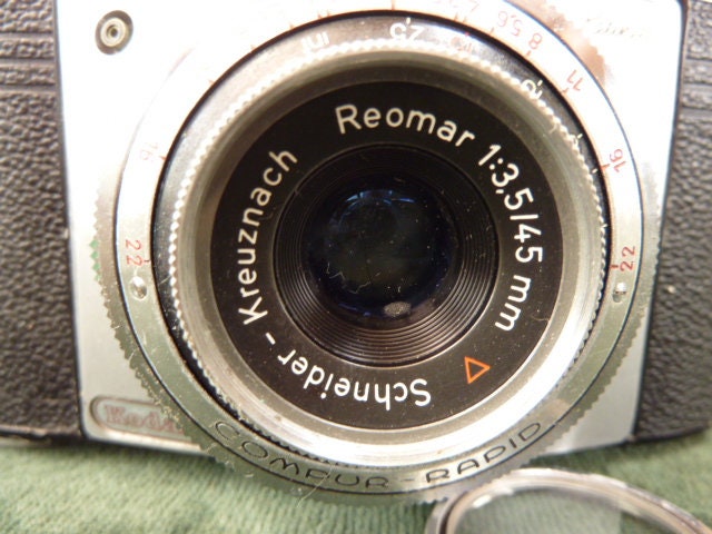 Vintage Kodak Retinette 35mm Camera Reomer Lens 45MM 1:3.5 #1 - Etsy