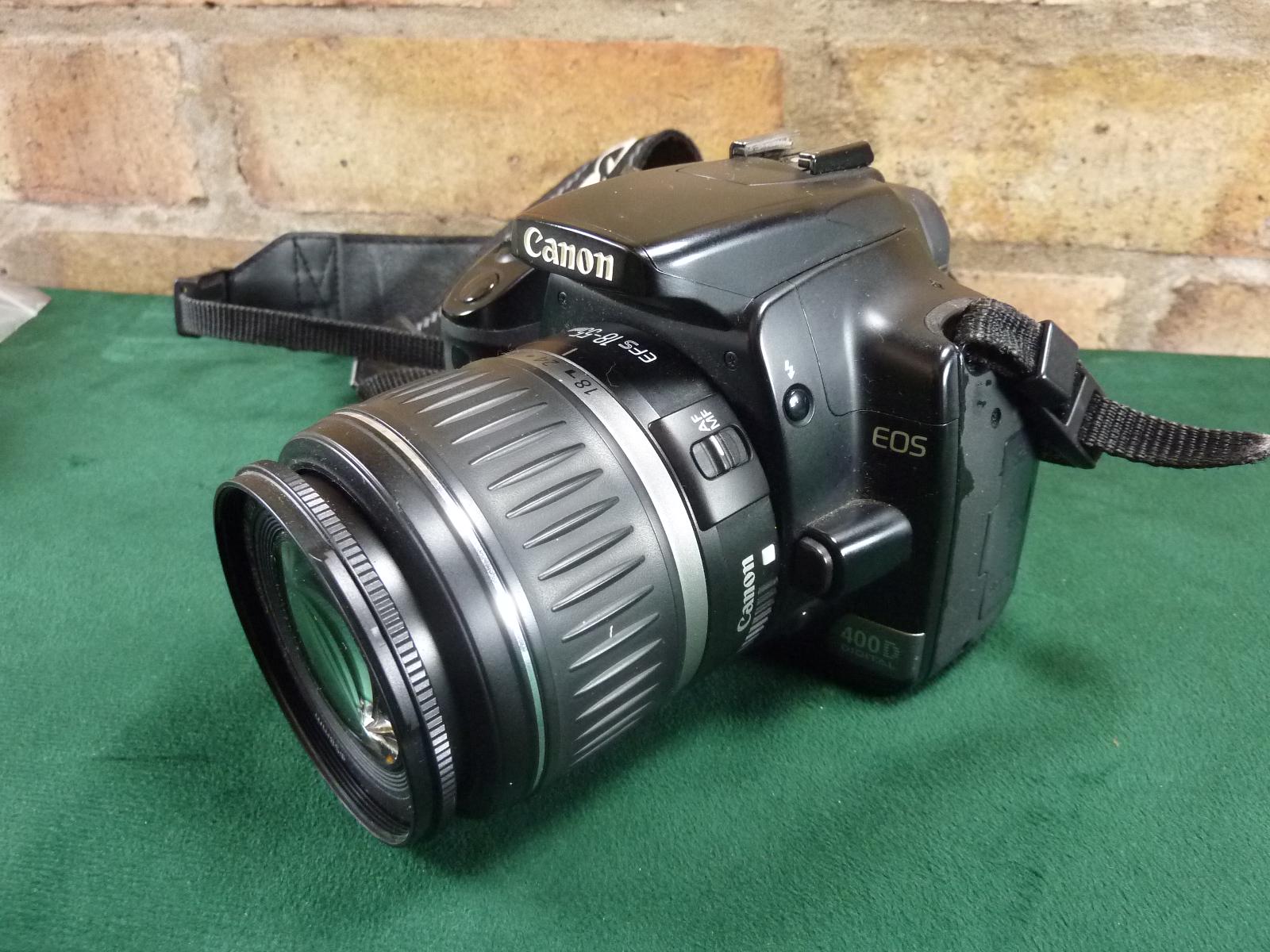素晴らしいキヤノン EOS 400D デジタルカメラ 10.1MP 18-55mm efs