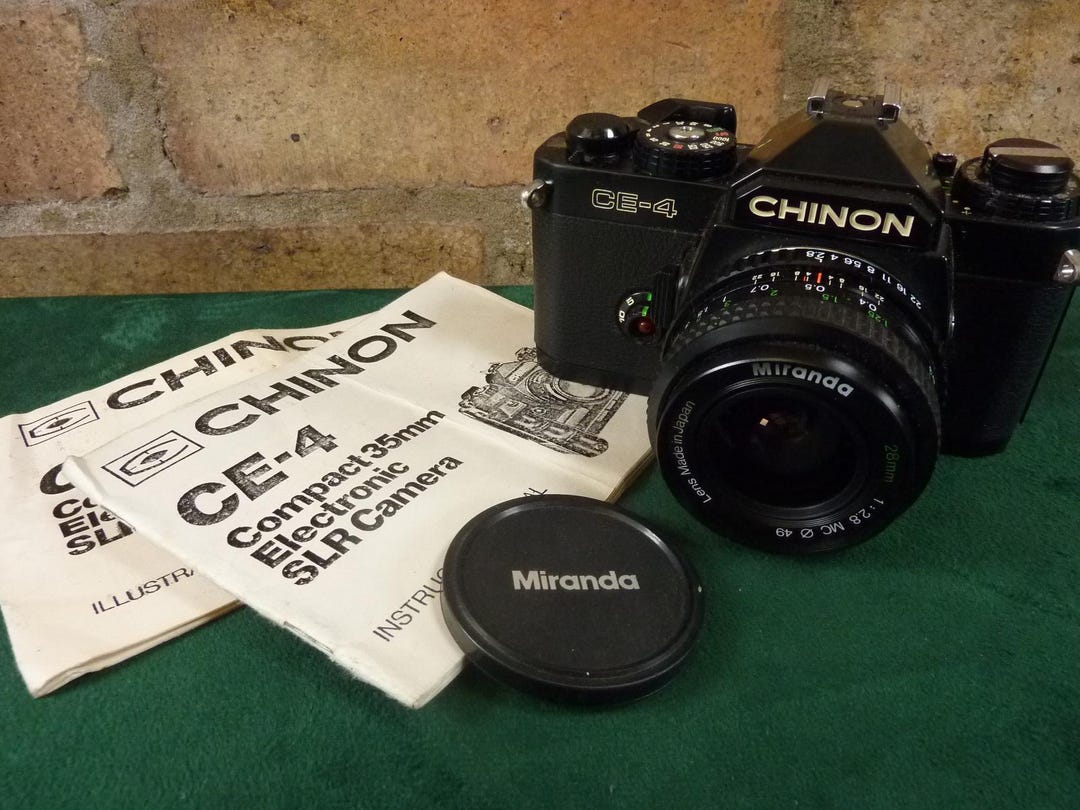 素敵なチノンCM-4 35mm一眼レフカメラ1:1.2.8 28mmレンズ - Etsy 日本