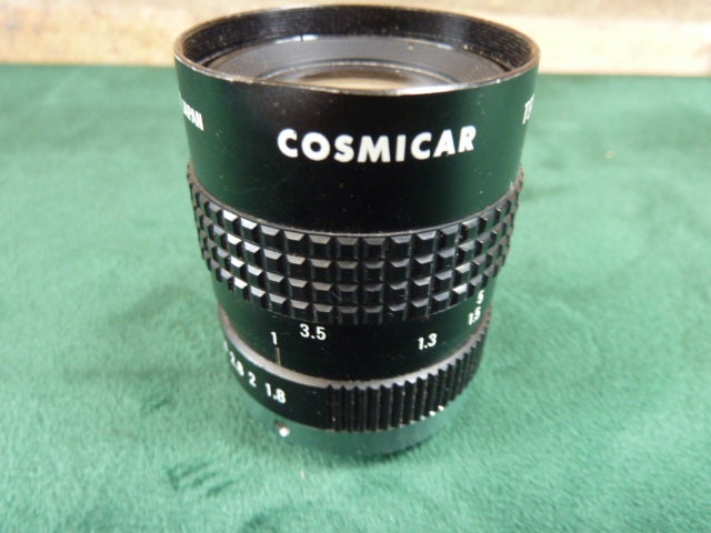 Vintage Cosmicar C Mount Cine Lens TV Zoom 1:1.8 50mm - Etsy