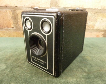 ヴィンテージ コダック ブラウニー シックス-20 モデルD ボックス