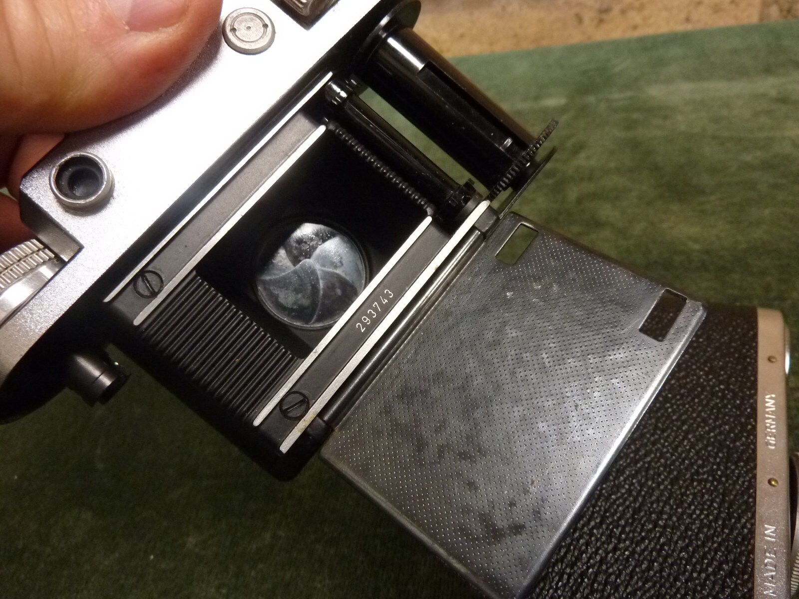 Vintage Braun Super Paxette 35mm Camera Pointar 2.8 45mm