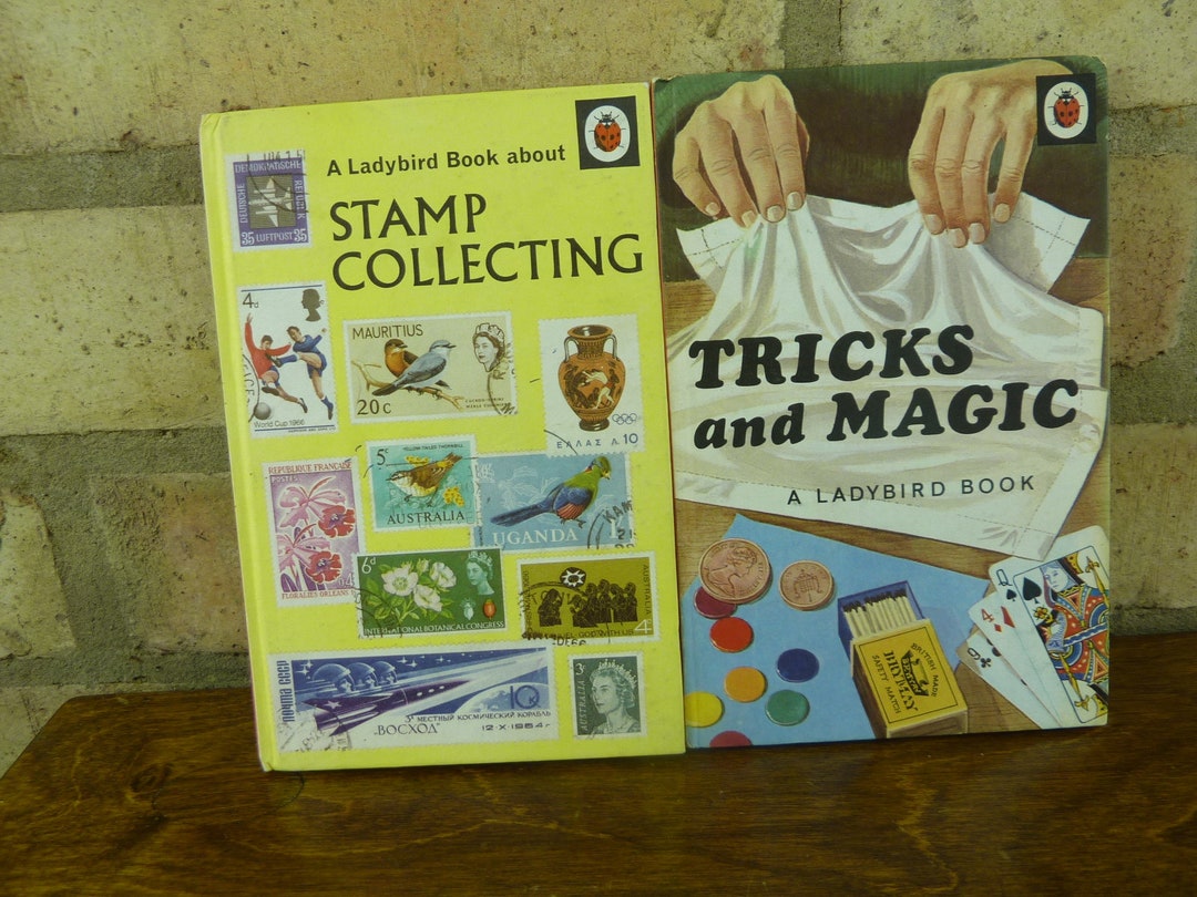 2 Vintage Ladybird Books From Series 633 Stamp Collecting Etsy