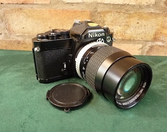 Nikon FM & Nikkor 50mm 1.2 SLR Film Camera - Etsy