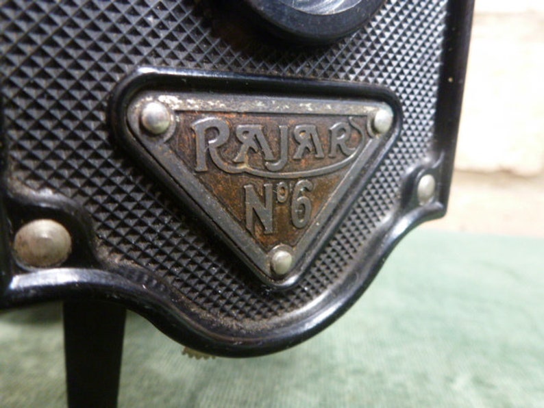 Nice Vintage Bakelite Rajar No6 Roll Film Folding Camera Good Condition ...