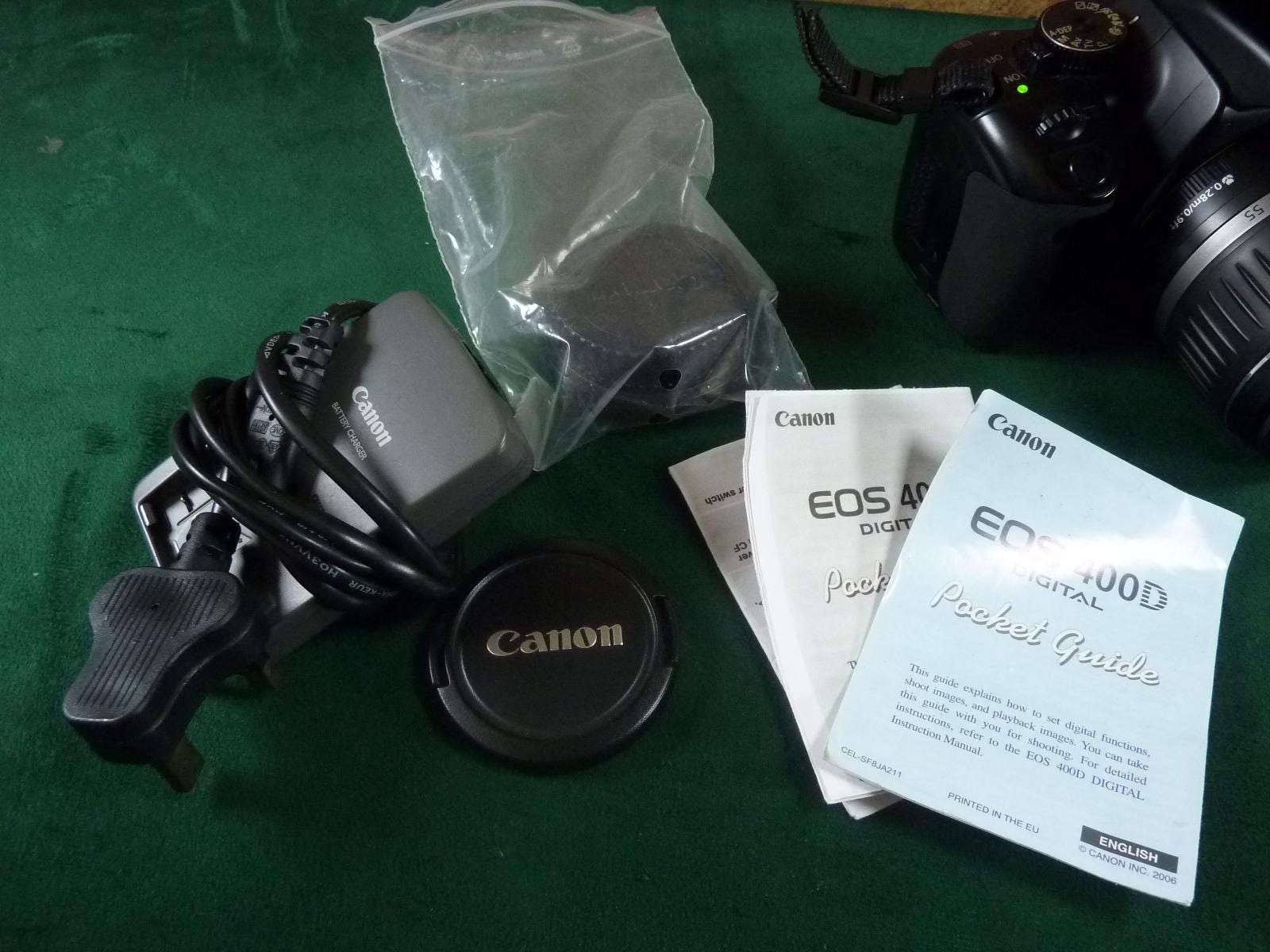 素晴らしいキヤノン EOS 400D デジタルカメラ 10.1MP 18-55mm efs