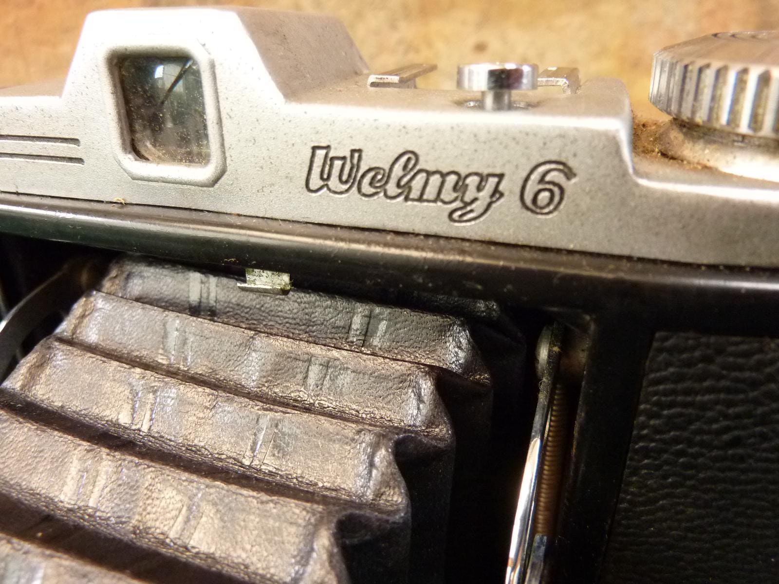 ：1950年代日本製フォールディングカメラ｜Welmy Vintage Welmy 6 Folding Camera 120 Roll Film With Terionar 1:4.5