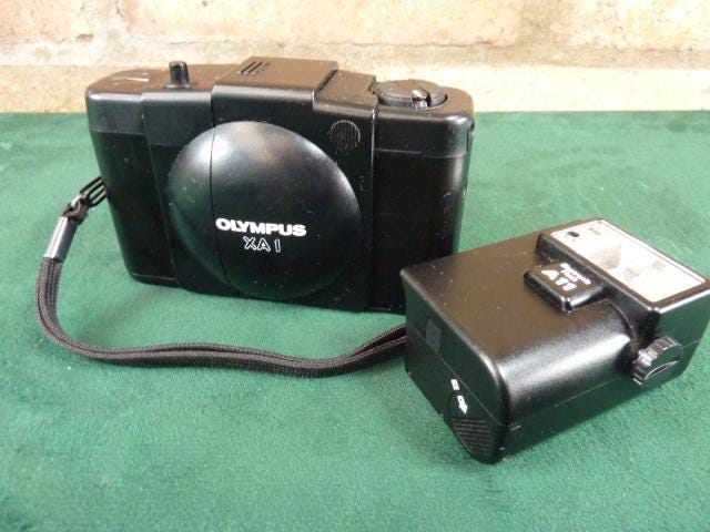 ☆良品☆ Olympus XA1 D.Zuiko 35mm F4 Electronic Flash A9M