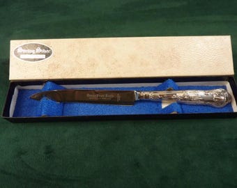Nice Harrison Brothers Grapefruit Knife Hallmarked Silver Handle