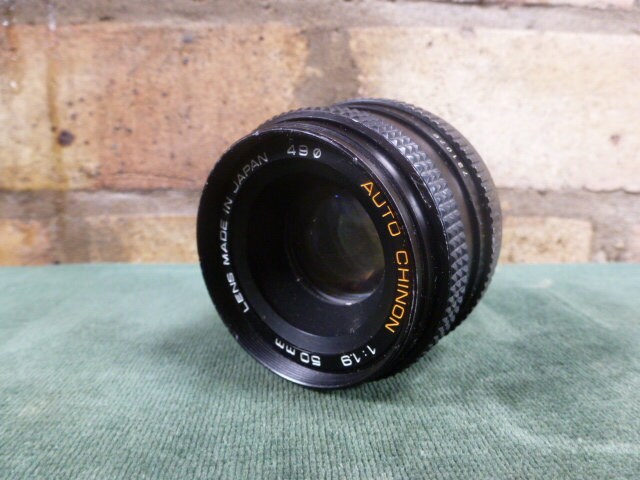 Appareil Photo Chinon CM-5 Avec Objectif Auto Chinon 1,7/50mm Et Housse