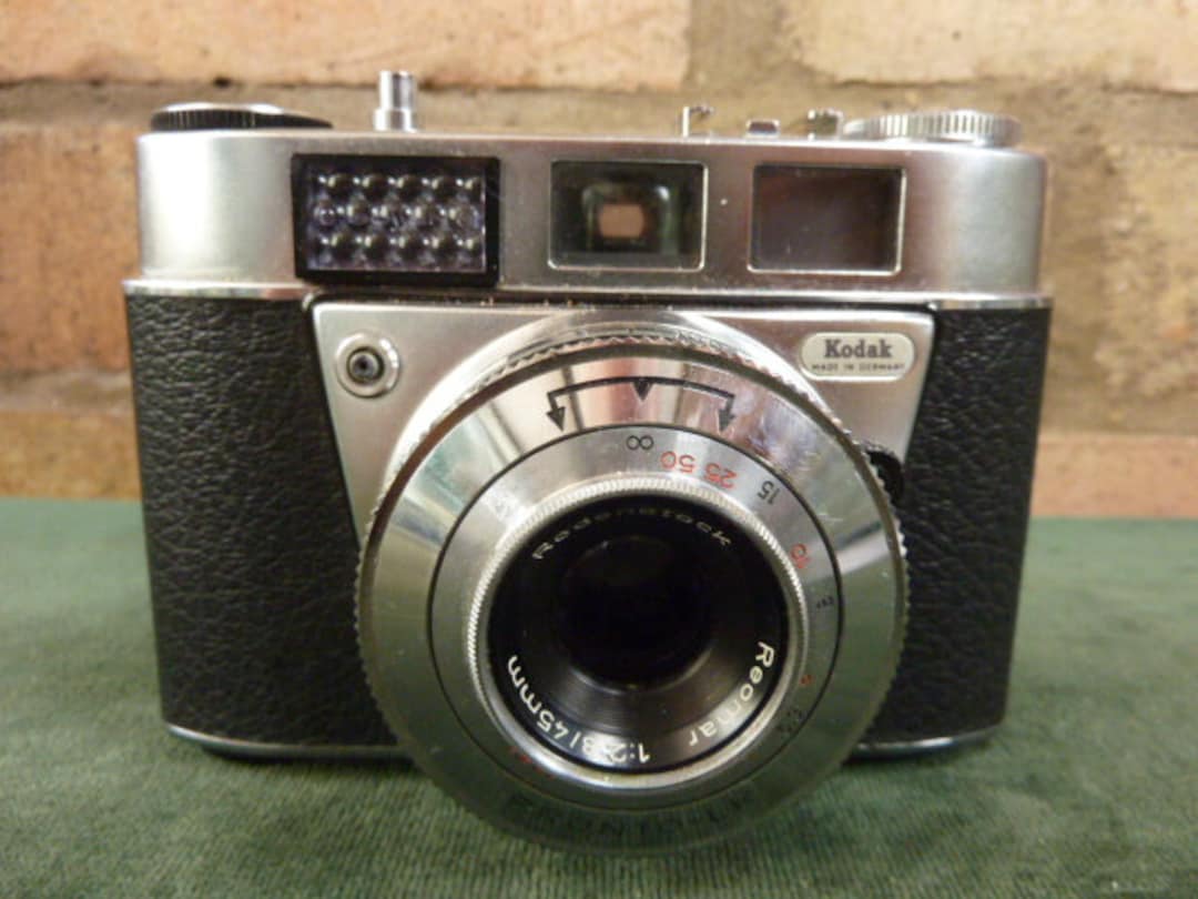 Appareil Photo Vintage Kodak Retinette F – 35 Mm – Argent – Fonctionnel