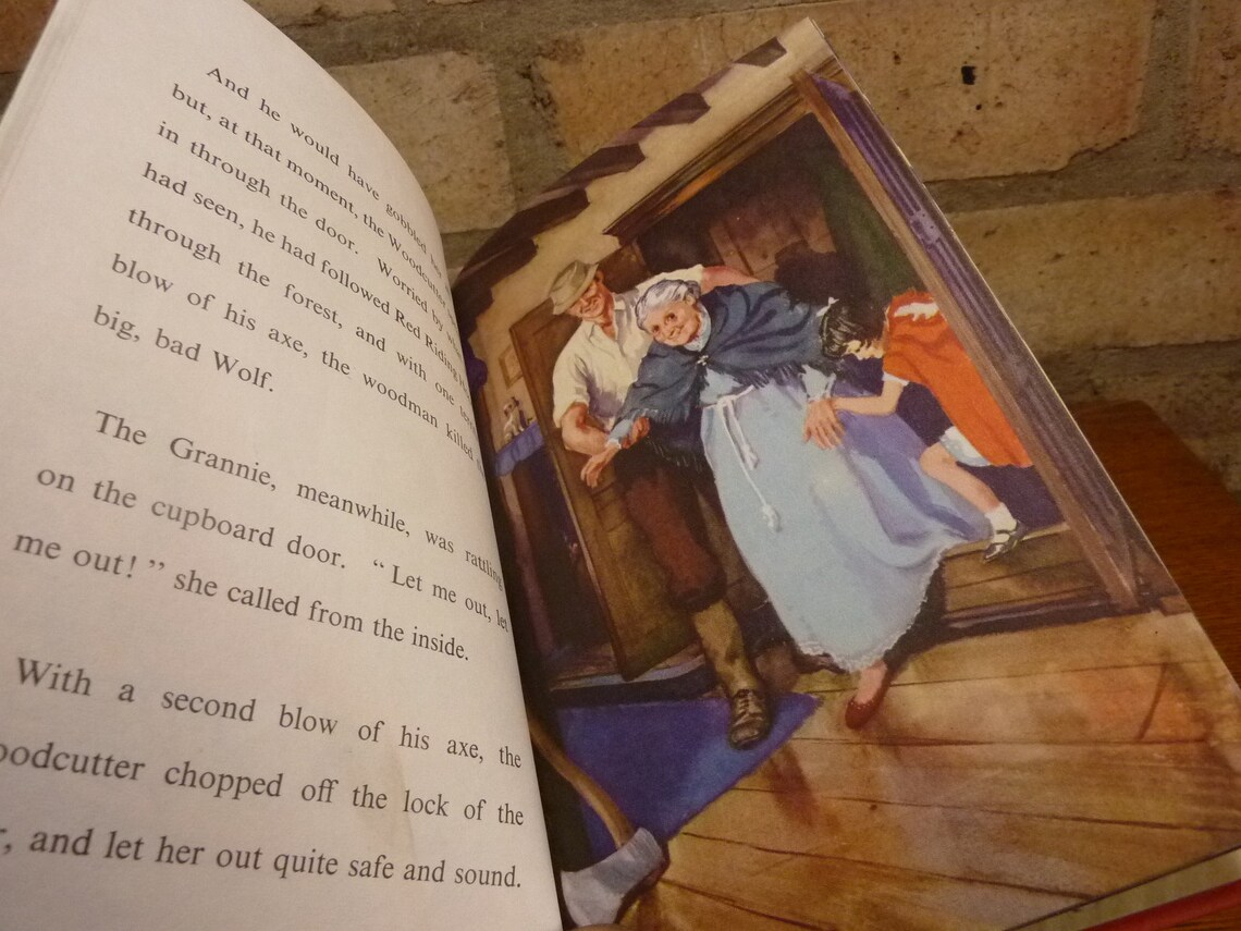 Vintage Ladybird Book Red Riding Hood Also Goldilocks and the Three ...
